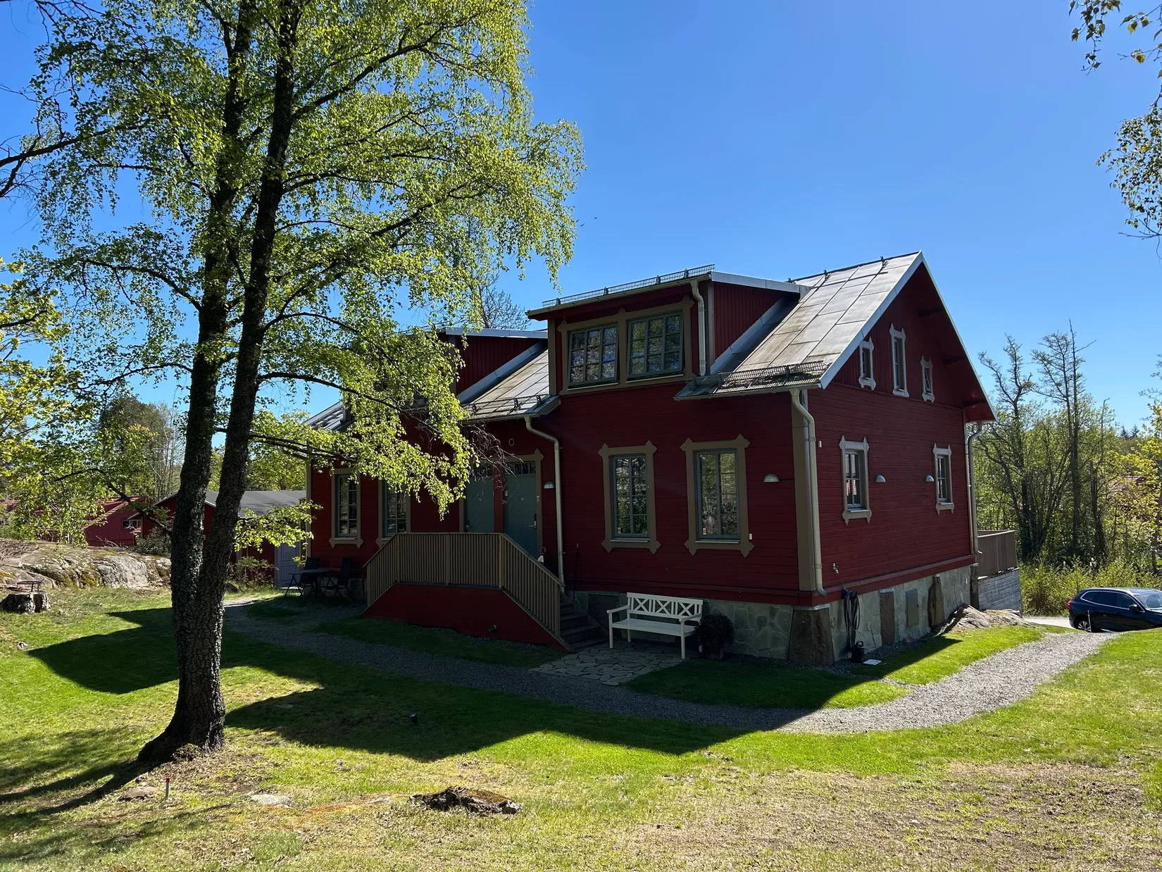 Radhus, Rådans Gårdsväg 78, Silverdal, Sollentuna