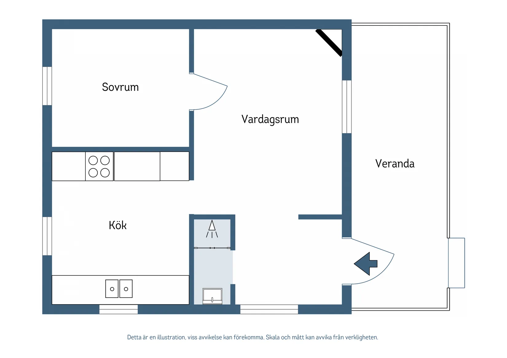 Fritidshus, Granstigen 4, Karholmsbruk, Tierp
