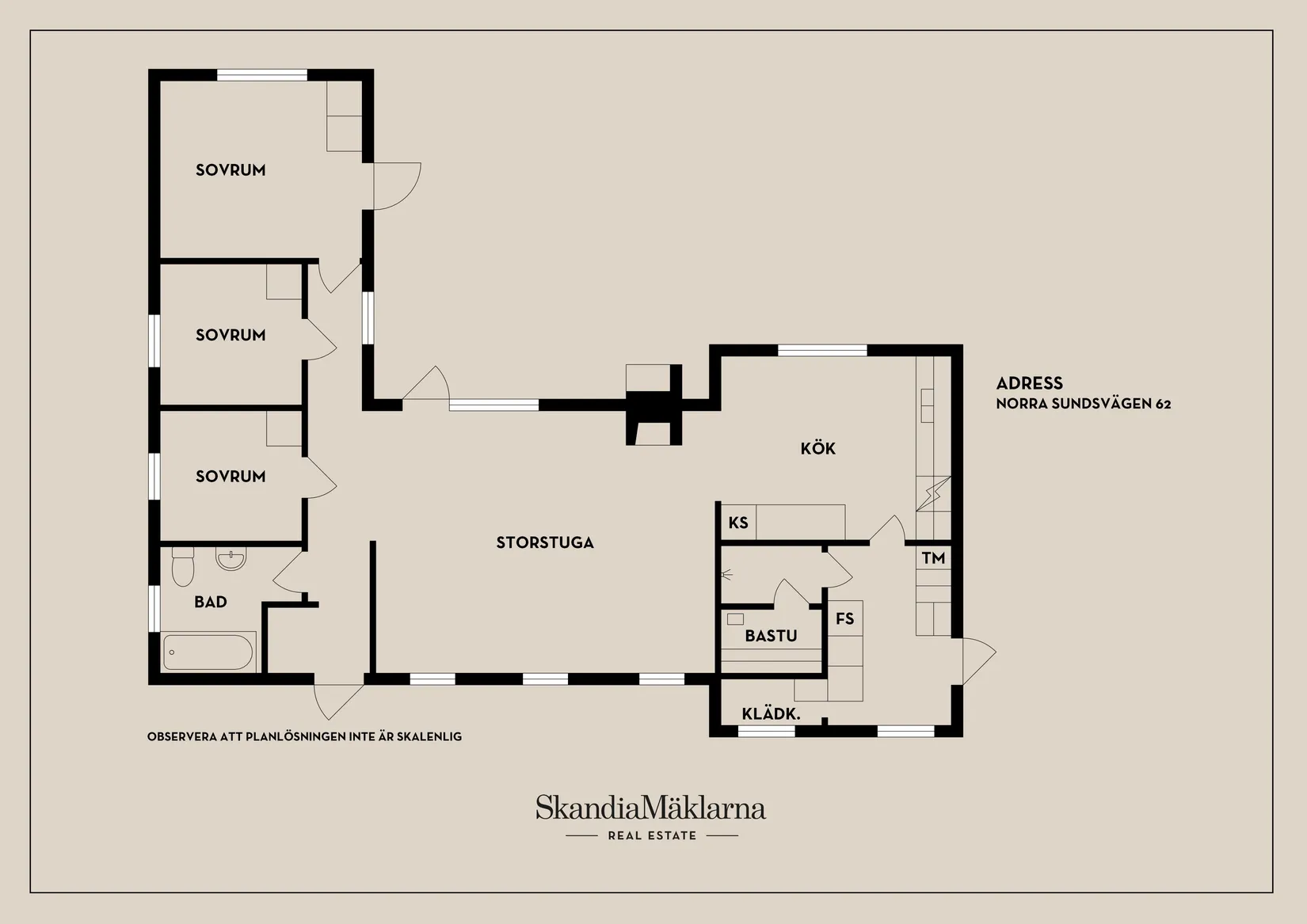 Villa, Norra Sundsvägen 62, Sund, Trosa