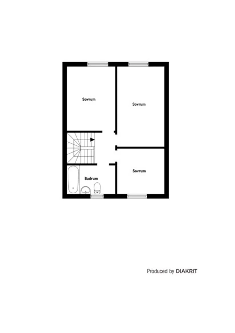 Bostadsrätt, Radhus, Pojkarnas väg 46, Bergshammar, Nyköping