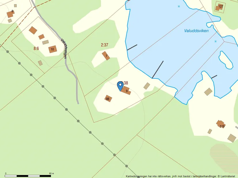 Fritidshus, Valuddsstigen 9, Öregrund, Östhammar