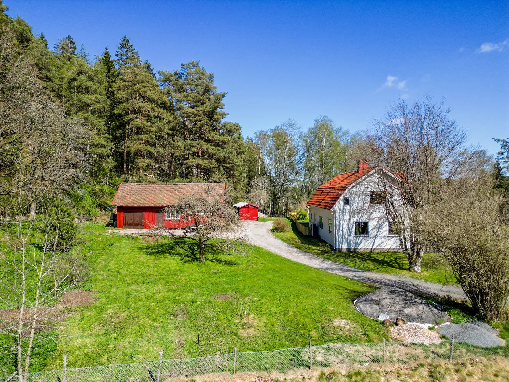 Villa, Förläggarevägen 61, Mark