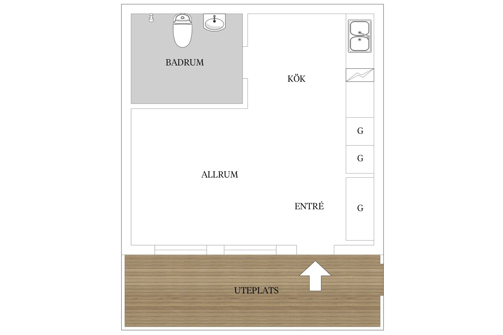 Bostadsrätt, Axvallsvägen 49B, Björkhagen, Stockholm