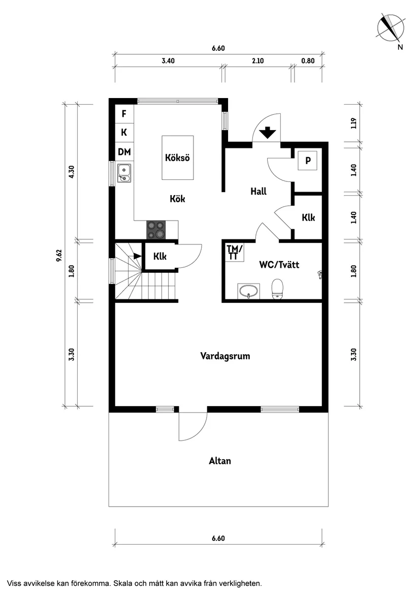 Bostadsrätt, Augustas Gata 2A, Skaven, Vänersborg