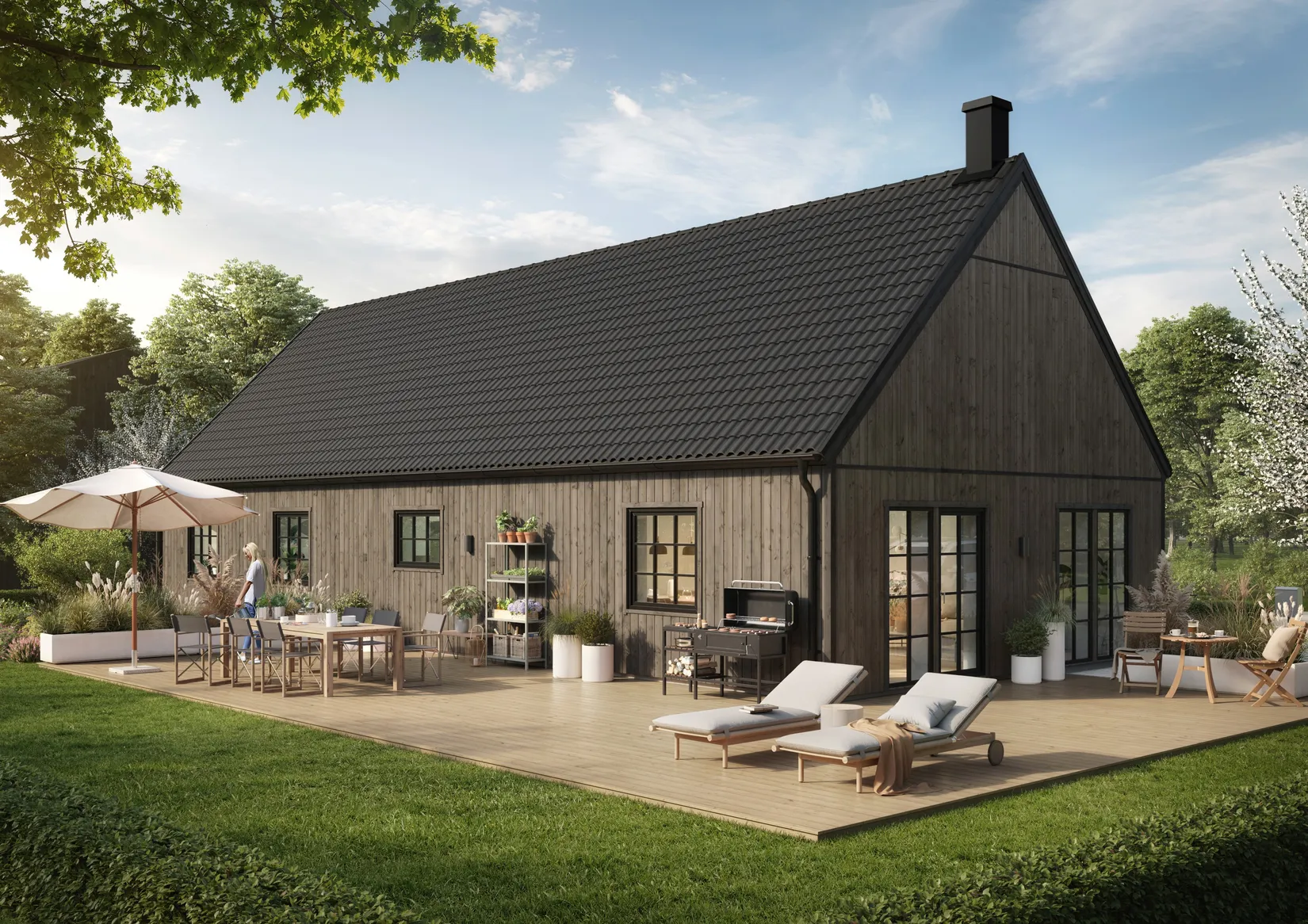 Villa, Olasgård, Gullbrandstorp, Halmstad