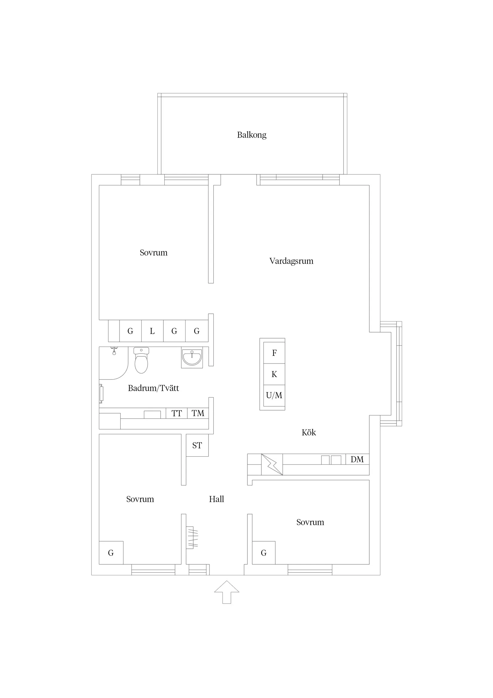 Bostadsrätt, Hemvägen 16H, Vimpeltorpet, Kalmar