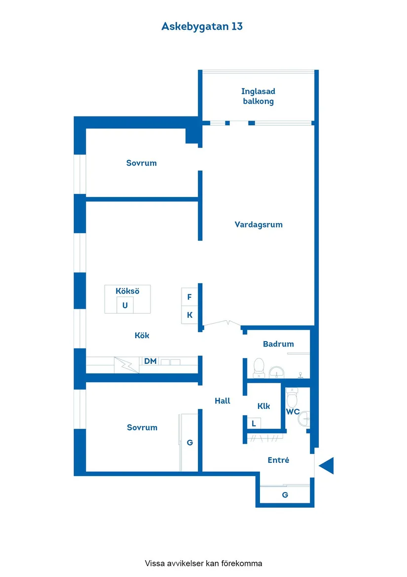 Bostadsrätt, Askebygatan 13, Söder, Norrköping