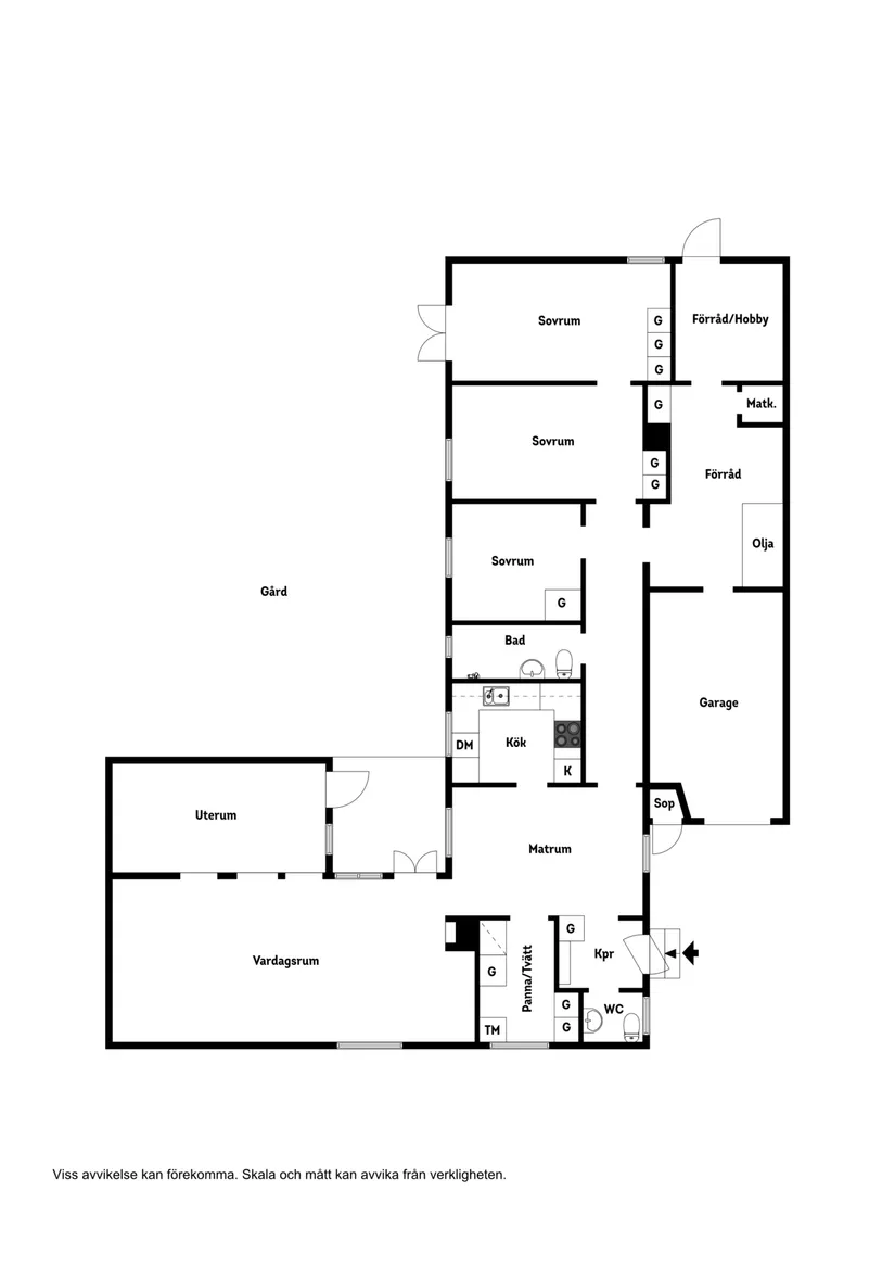 Villa, Skyttegatan 5, Gotland