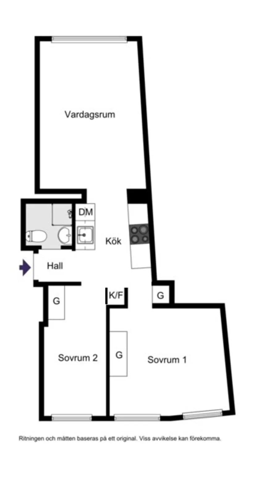 Bostadsrätt, Svandammsvägen 21, vån 3/4, Midsommarkransen, Stockholm