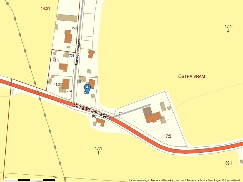 Villa, Östra Vramsvägen 75E, Östra Vram/Tollarp, Kristianstad
