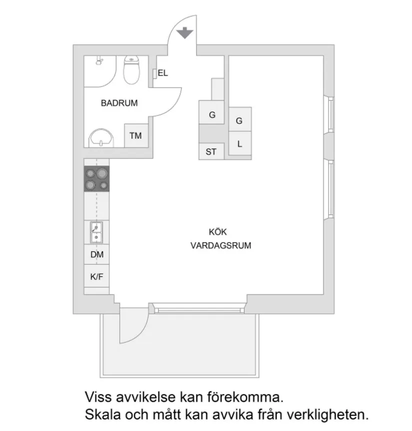 Bostadsrätt, Ladugårdsgatan 10, Stora Ursvik, Sundbyberg