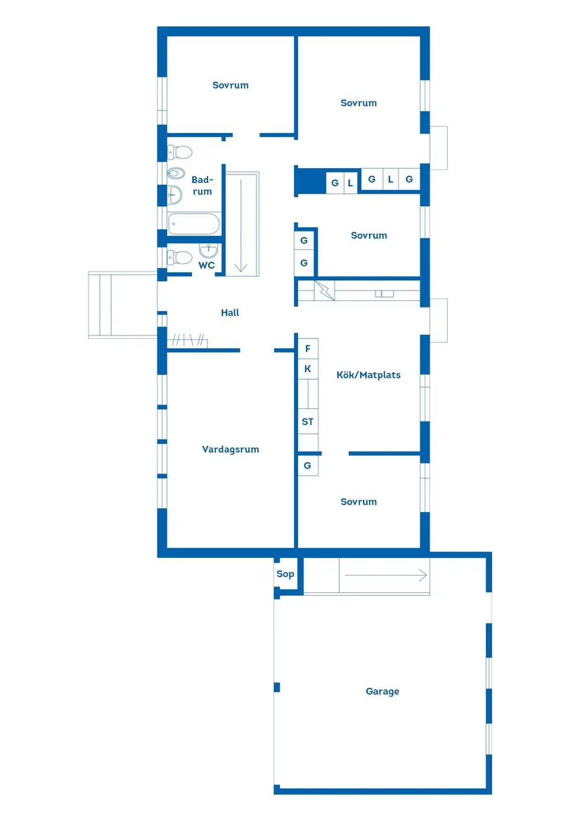 Villa, Stålbergavägen 4, Valbo, Gävle