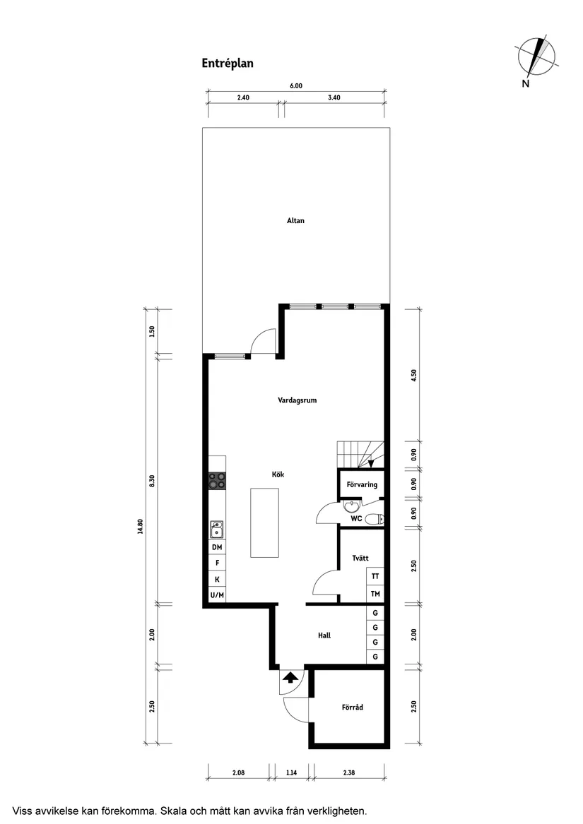 Villa, Lundegrens gata 21D, Tingberget, Kungsbacka