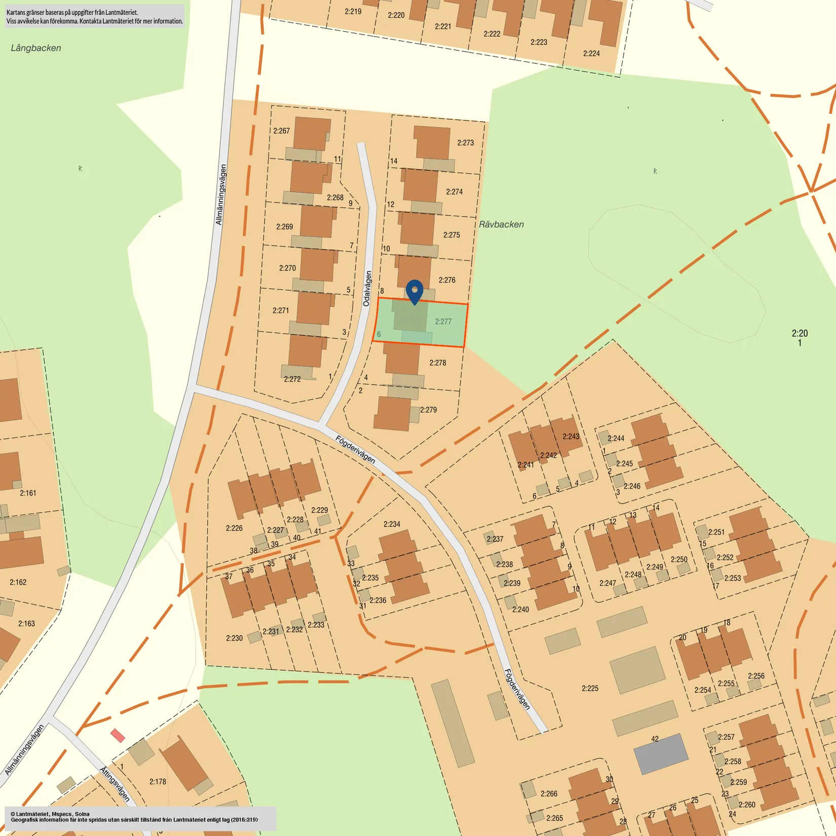 Radhus, Odalvägen 6, Bälinge, Uppsala