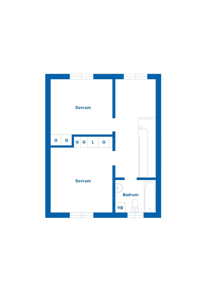 Bostadsrätt, Radhus, Stenbärsvägen 43E, Sätra, Gävle