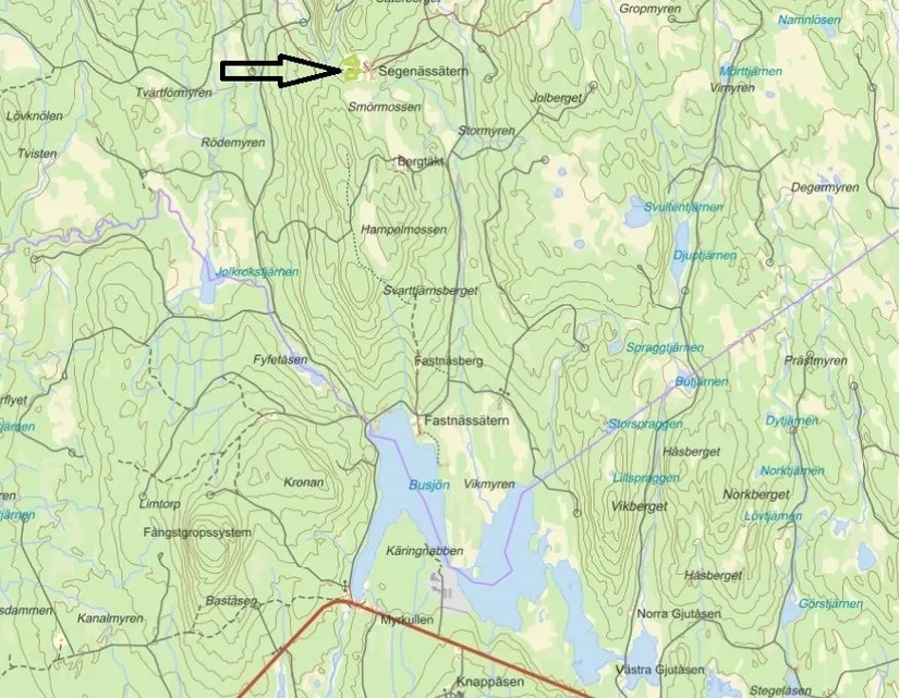 Villa, Segenässätern 20, Segenässätern, Torsby