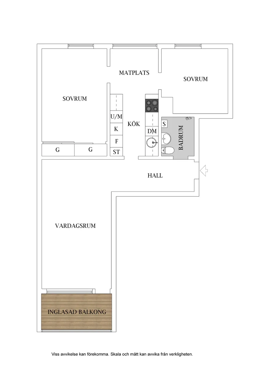 Bostadsrätt, Hemmansvägen 13, Centralt - Öster, Halmstad