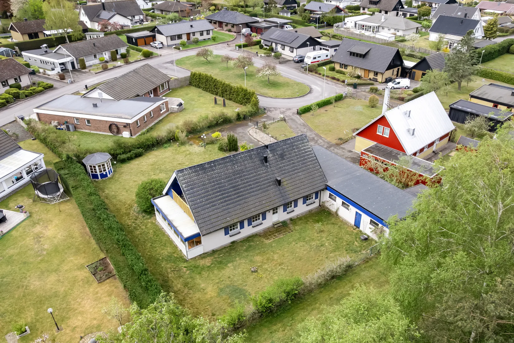 Villa, Domaregatan 8, Öllsjö, Kristianstad