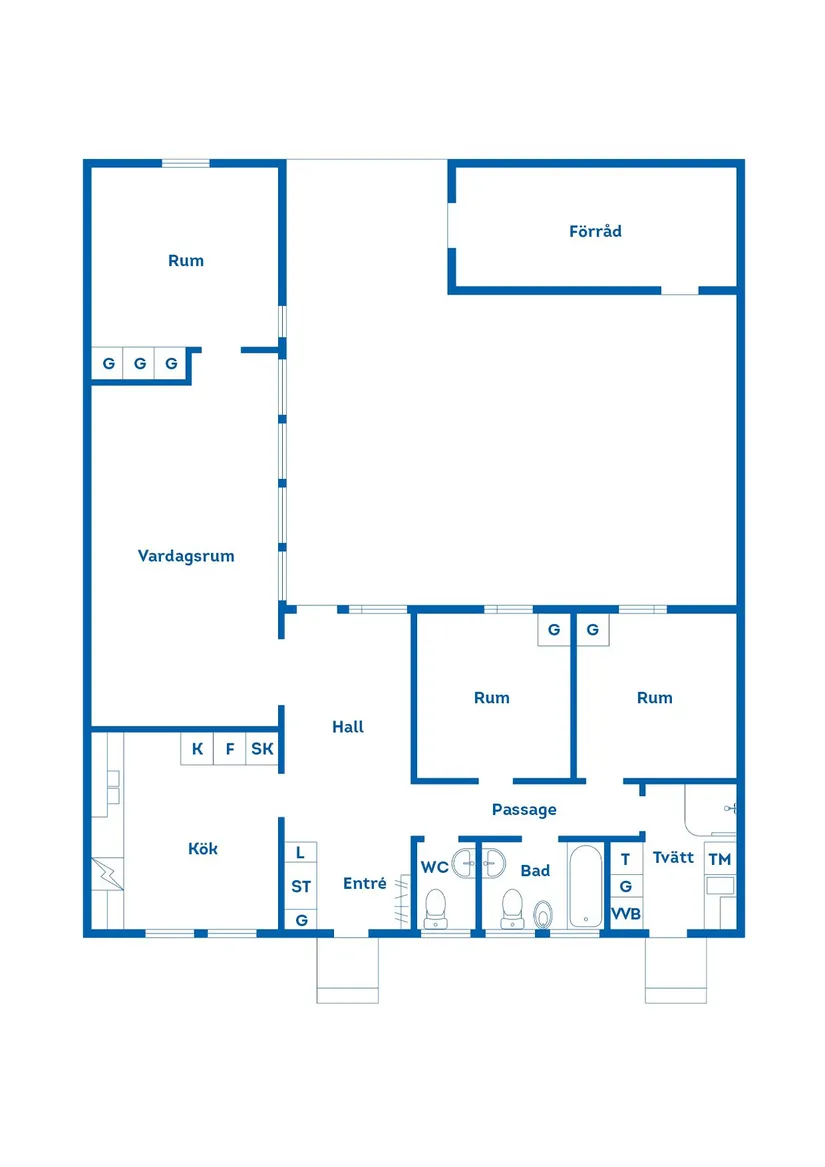 Villa, Radhus, Södra Skogsvägen 72, Handskeryd, Nässjö