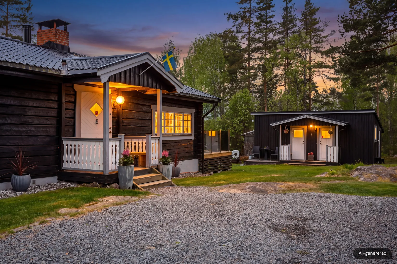 Villa, Södra Grimstad Grimstadviken 23, Högboda, Kil