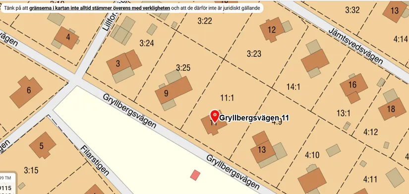 Villa, Gryllbergsvägen 11, Högbo, Avesta