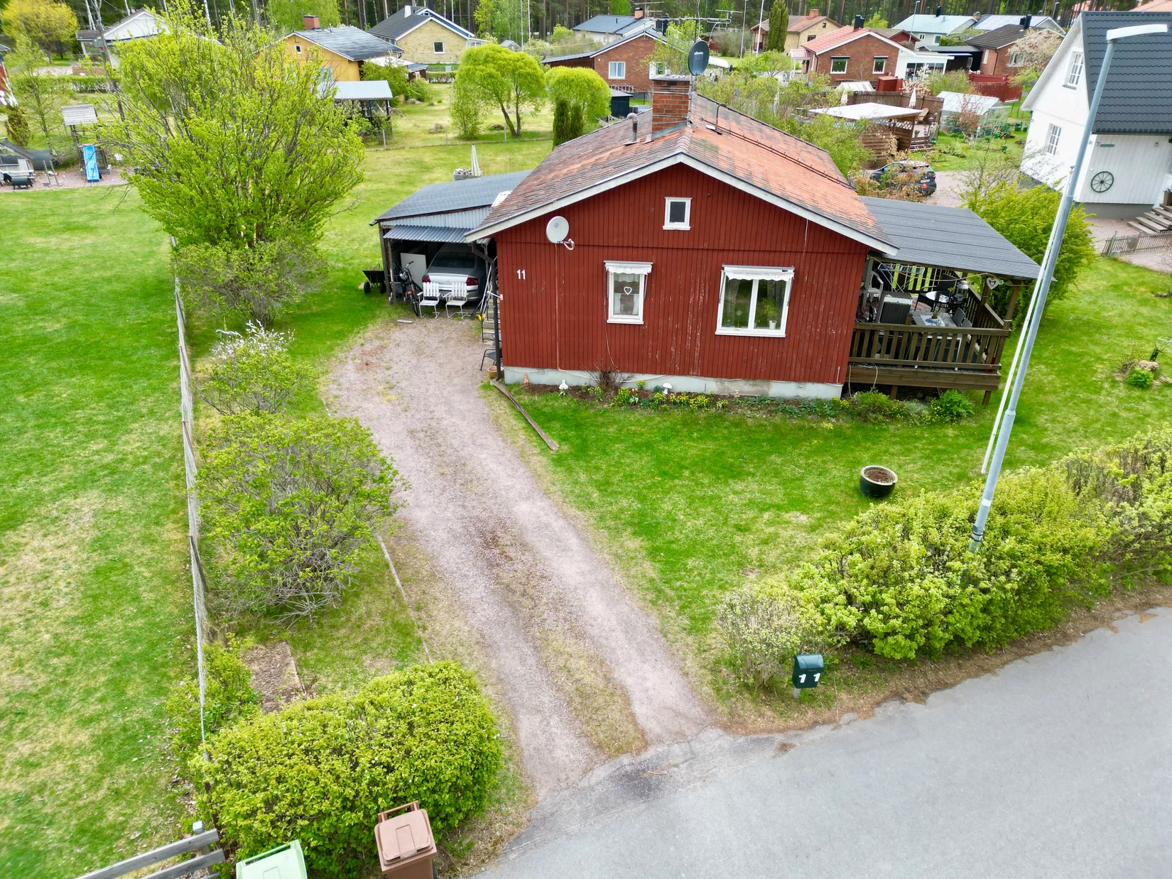 Villa, Gryllbergsvägen 11, Högbo, Avesta