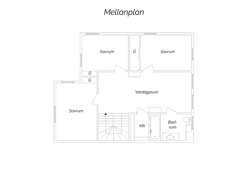 Villa, Radhus, Forsbäcksvägen 11, Surte, Ale