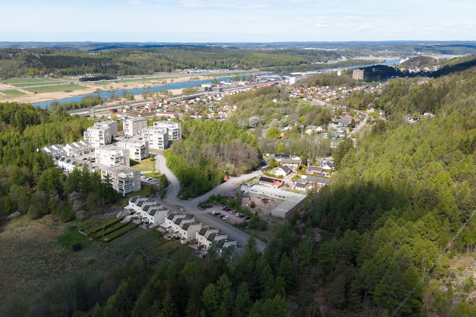 Villa, Radhus, Forsbäcksvägen 11, Surte, Ale