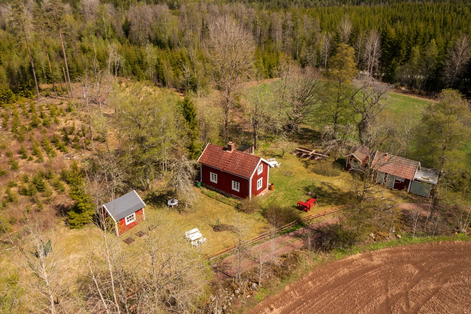 Villa, Krokshälla Ängarp 1, Vireda, Aneby