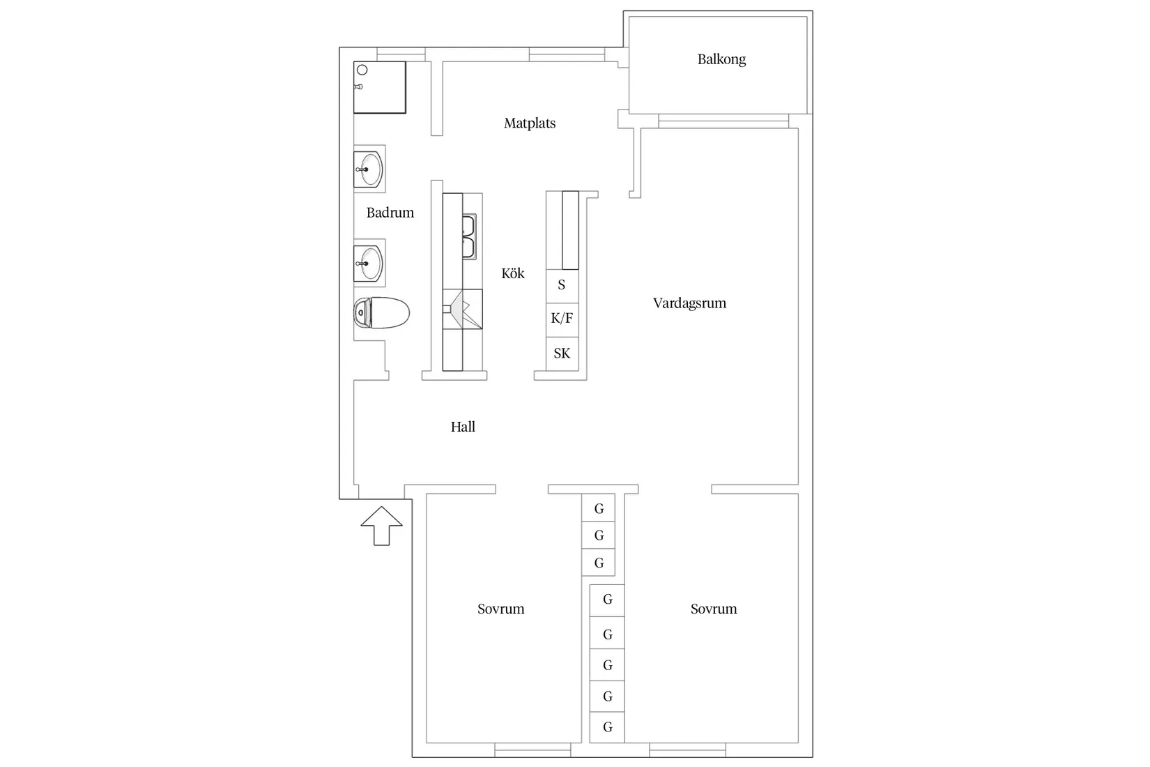 Bostadsrätt, Bågskyttegatan 1F, Mölndal - Jungfruplatsen, Mölndal