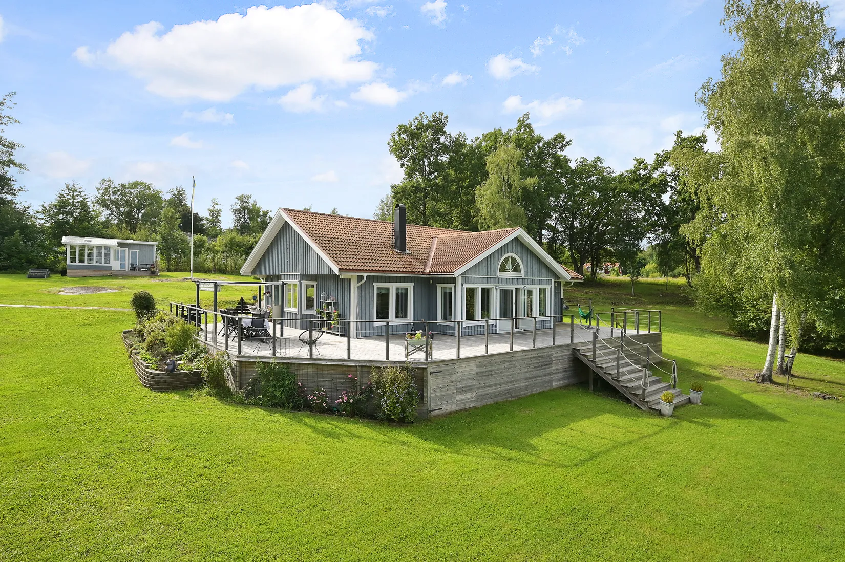 Villa, Sjöglimtsvägen 11, Färingsö Färjestaden, Ekerö
