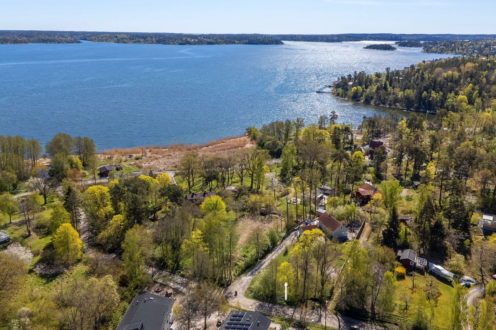 Tomt, Lotsvägen 18B, Boo Gård, Nacka