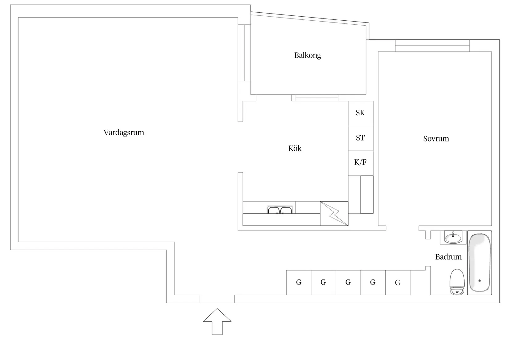 Bostadsrätt, Vintervädersgatan 11, Biskopsgården, Göteborg