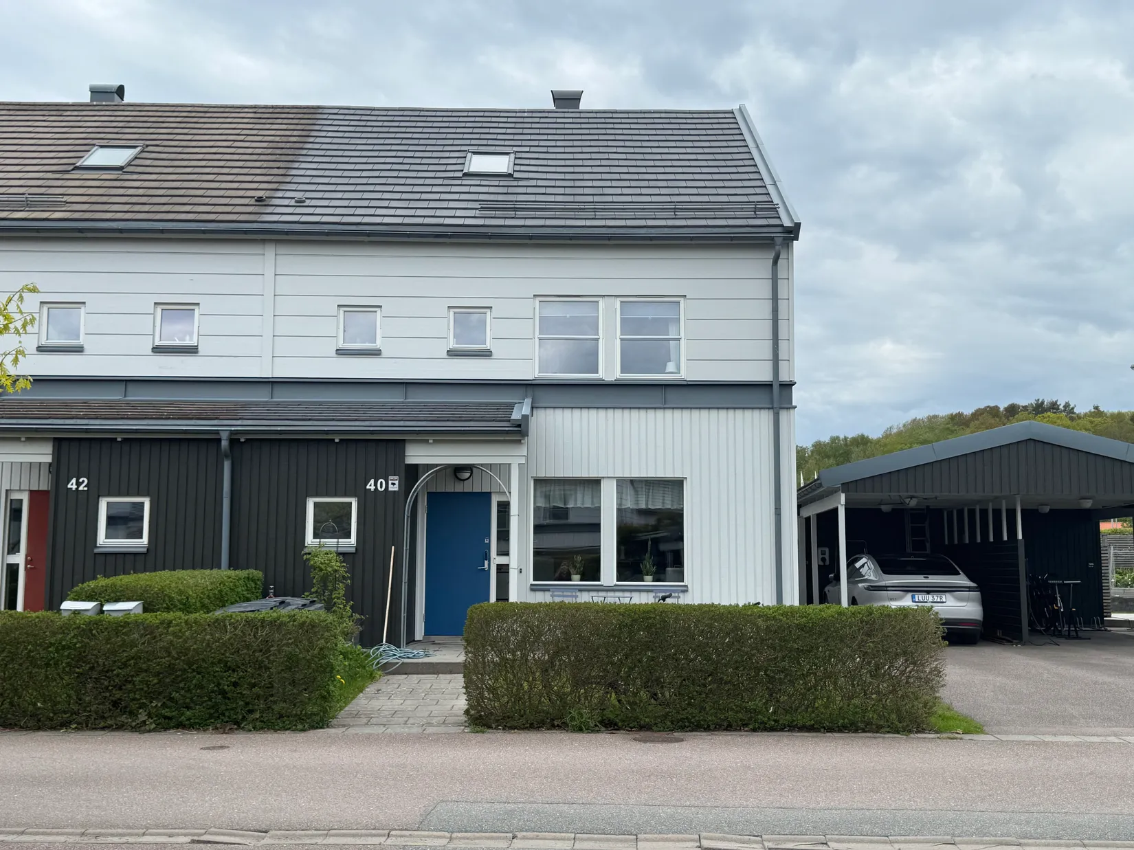 Radhus, Bäckstensgatan 40, Eklanda, Mölndal