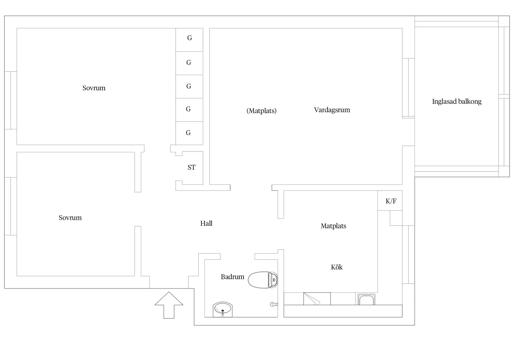 Bostadsrätt, Västerliden 5 D, Huskvarna - Söder, Jönköping