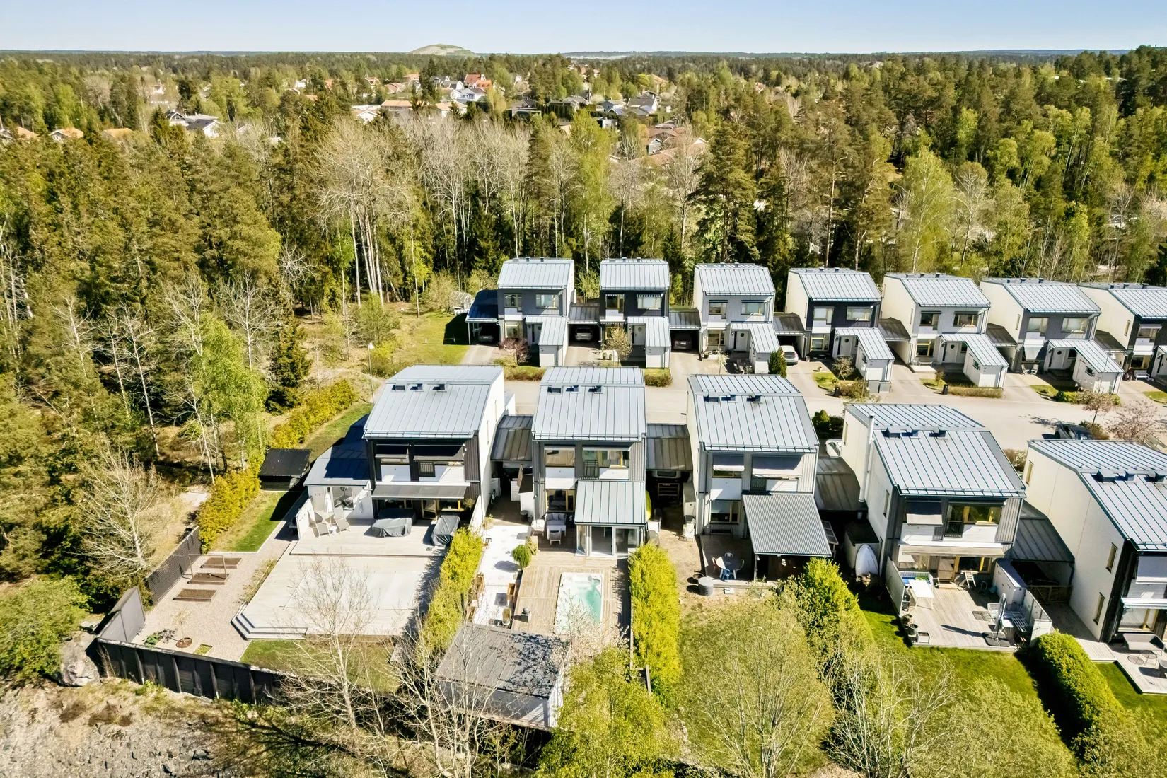 Villa, Radhus, Torpängsbacken 66, Gribbylund, Täby