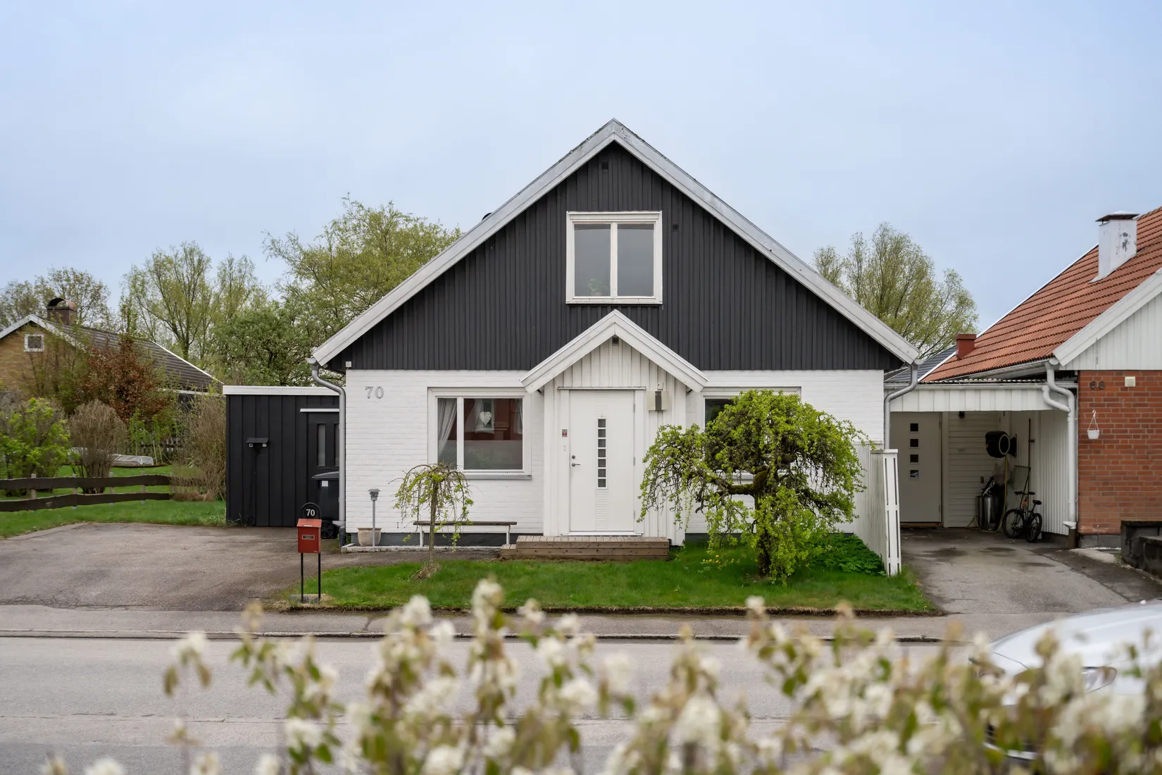 Villa, Radhus, Hansinggatan 70, Hulta, Borås