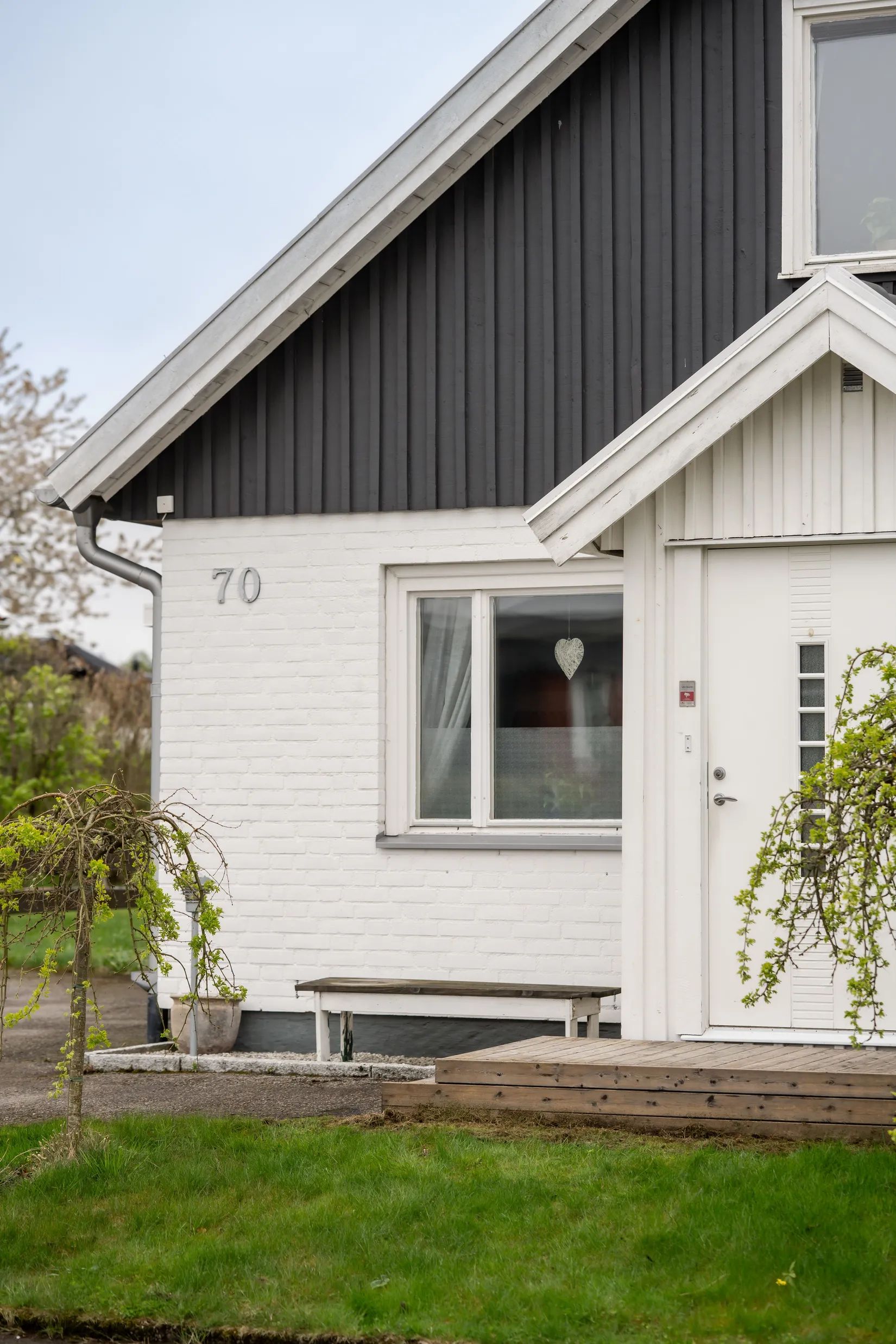 Villa, Radhus, Hansinggatan 70, Hulta, Borås