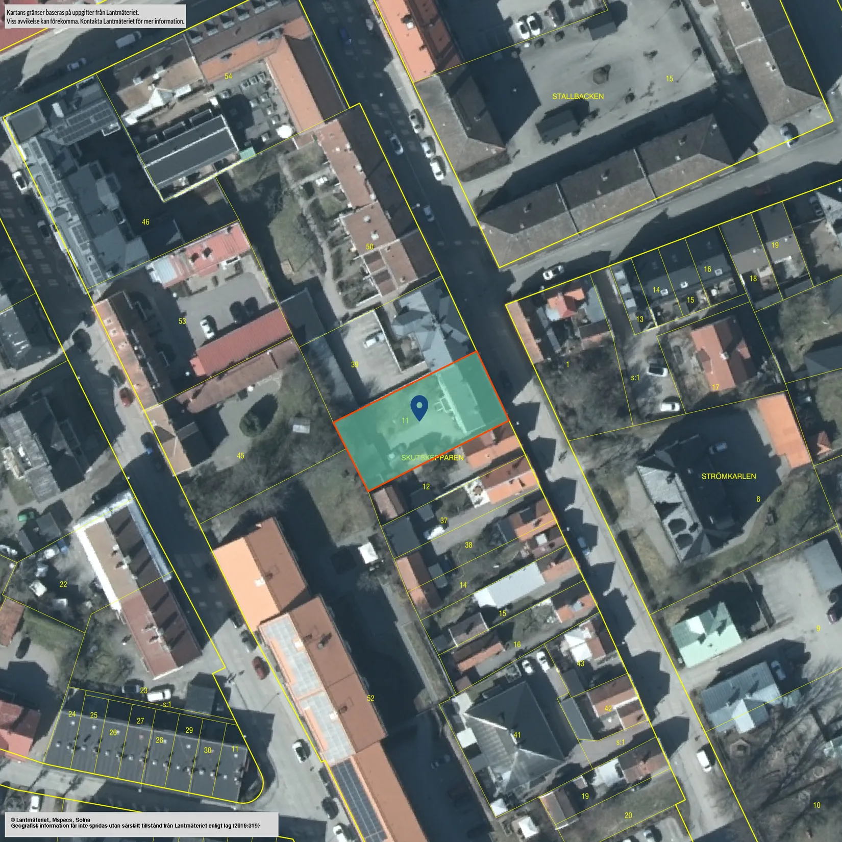 Villa, Västra Trädgårdsgatan 23, Centrum, Nyköping