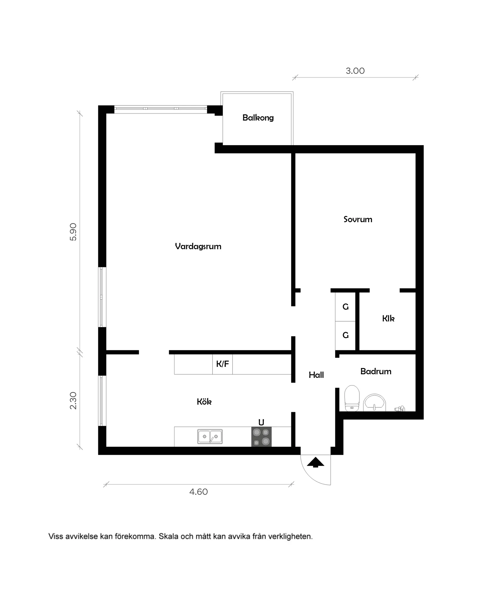 Bostadsrätt, Warenbergsgatan 20, Ranten, Falköping