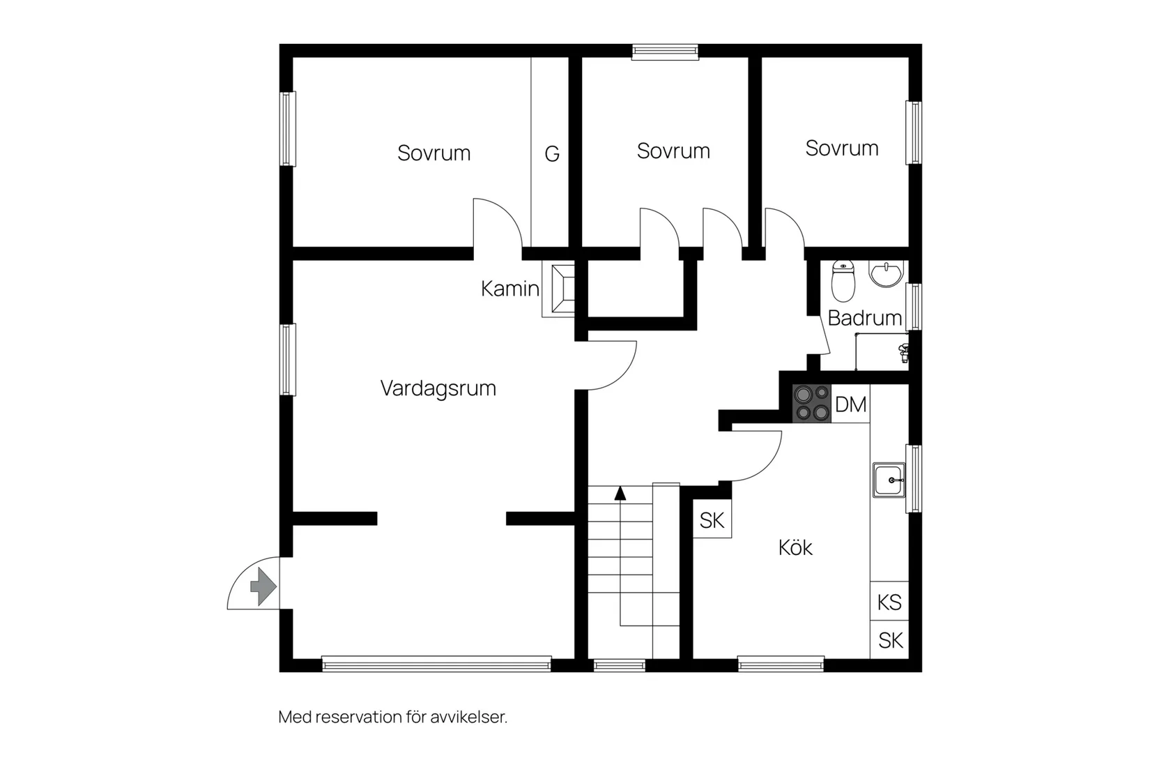 Villa, Lågbol 101, Uppsala