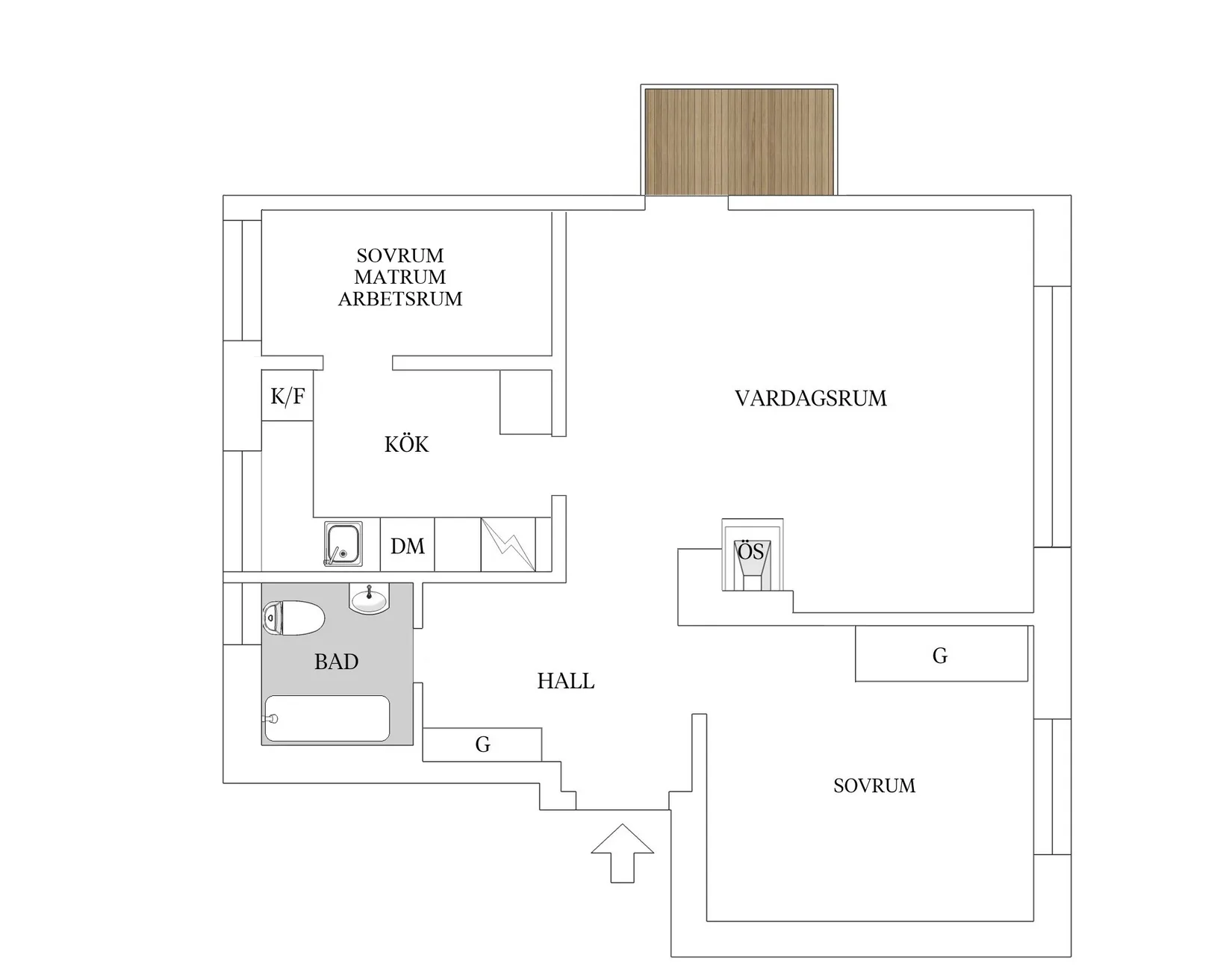 Bostadsrätt, Per Lindeströms väg 114, 3tr, Hammarbyhöjden, Stockholm