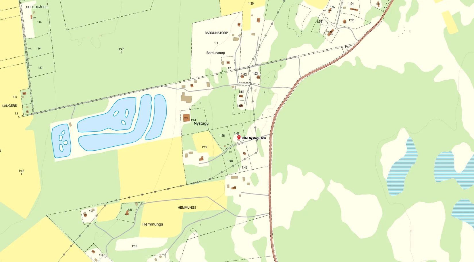 Tomt, Hellvi Nystugu 606, Hellvi, Gotland