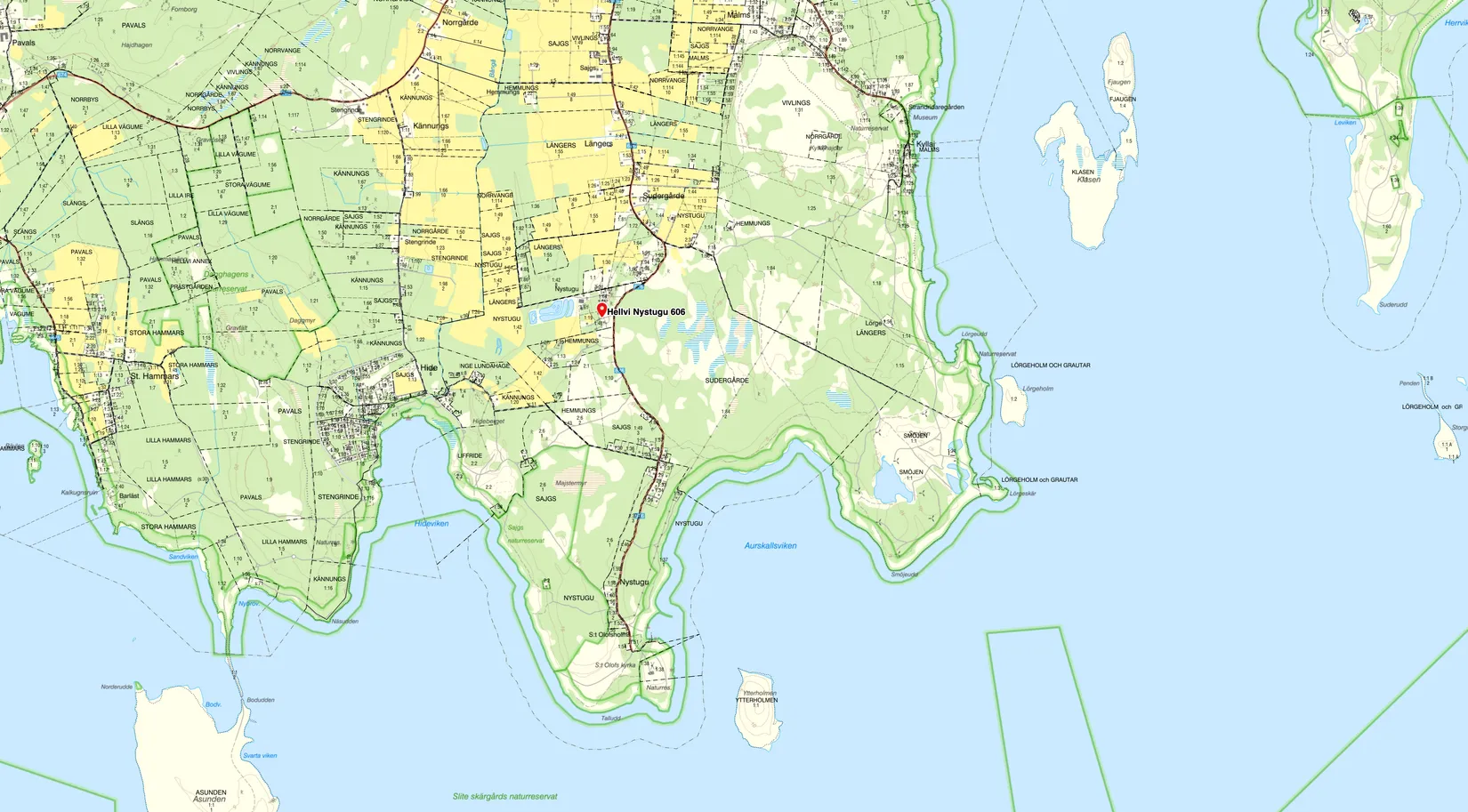 Tomt, Hellvi Nystugu 606, Hellvi, Gotland