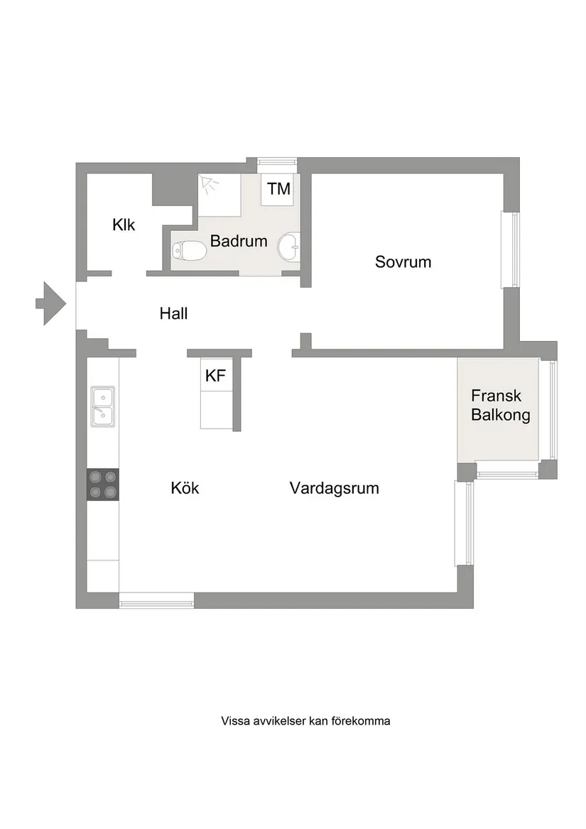 Bostadsrätt, Hyttgatan 14, Sandviken