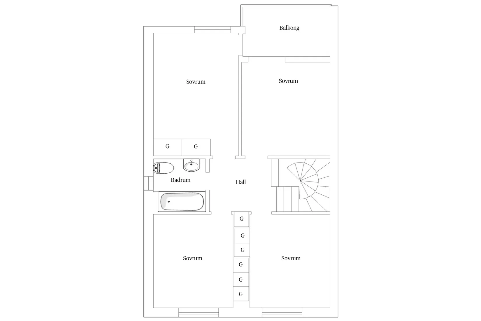 Villa, Radhus, Guldgubbegatan 4A, Kungsbacka - Tingberget, Kungsbacka