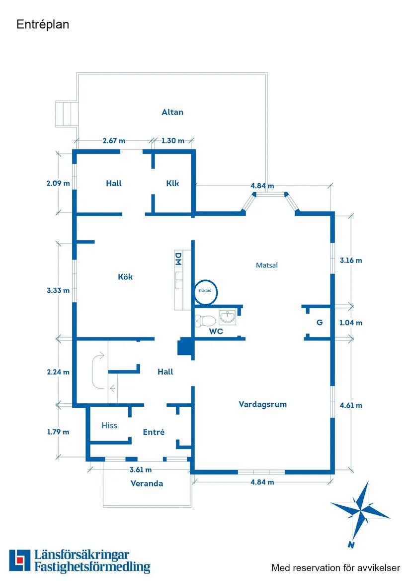 Villa, Olovsgatan 8A, 8B, Centralt, Motala