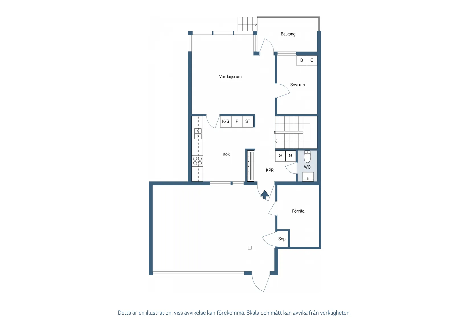 Villa, Borgmästaregatan 9B, Tierp