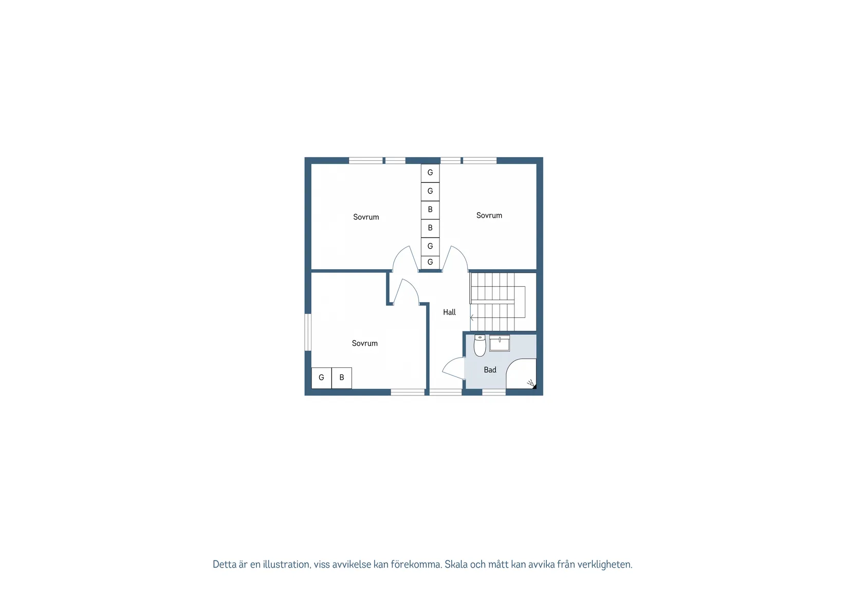 Villa, Borgmästaregatan 9B, Tierp