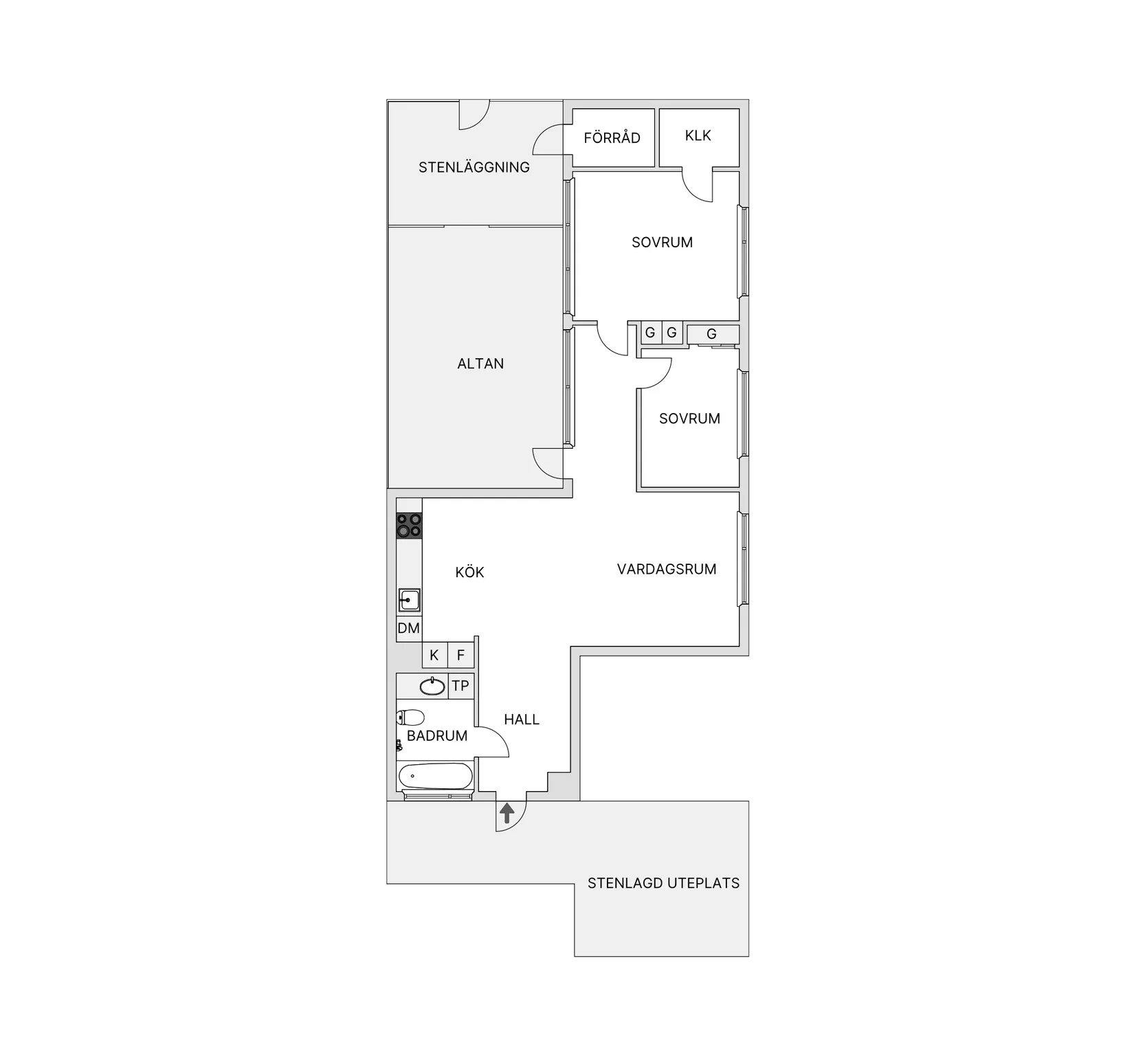 Bostadsrätt, Rositas gata 1, Eriksberg, Göteborg